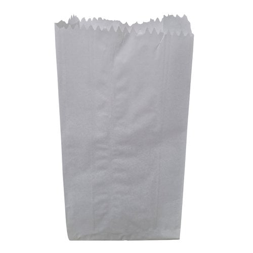 Saco de Papel Branco 13 x 27 cm Viagem Embale Bem 500 unidades
