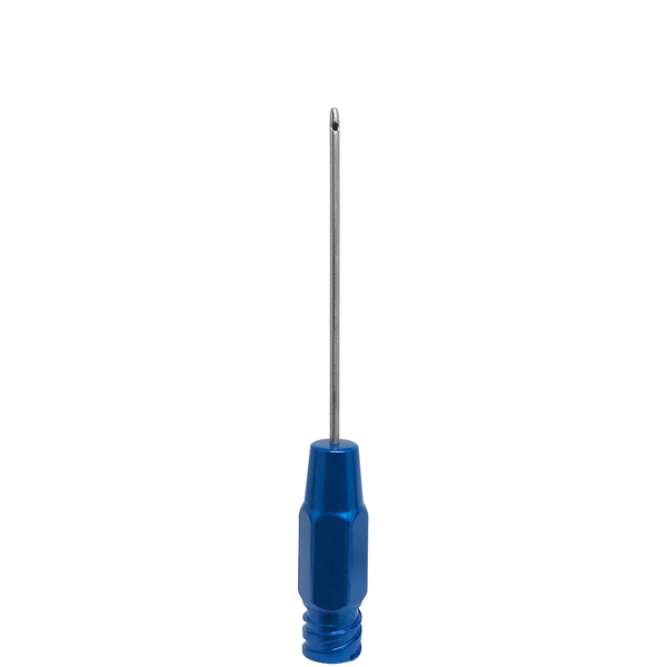 Microcânula Conector Luer Lock Inox 1,2mm x 04cm