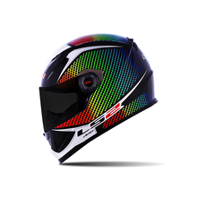 Capacete LS2 FF358 Wardots Rainbow