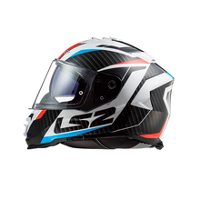 Capacete LS2 FF800 Storm Racer Azul Vermelho