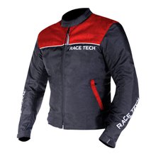 Jaqueta RaceTech Water Proof Preta Com Vermelho