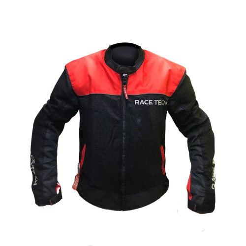 Jaqueta RaceTech Air Preta com Vermelho SBS Motos