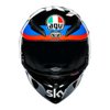 Capacete AGV K1 SKY VR46 Racing Team Réplica