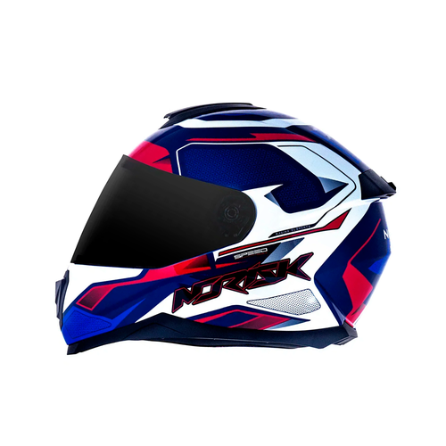 Norito Capacete Original Norisk Razor Preto Solid Edition - MotoBR