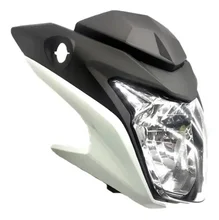 Farol CB250 TWISTER Branco Perola Carenagem Completo Plasmoto