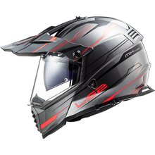 Capacete LS2 MX436 Pioneer Knight Fluo orange