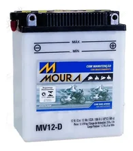 Bateria Moura 12ALA Tenere 600 / Virago Moura MV12-D