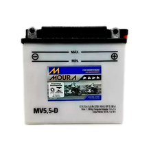 Bateria Moura 12N5.5-3B YBR/RDZ Moura MV5,5-D