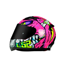 Capacete LS2 FF353 Rapid Badass  Roxo