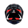 Capacete ASX Eagle Street Preto/Grafite e Branco
