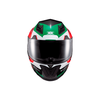 Capacete TEXX Hawk Ride Verde/Vermelho/Branco e Preto
