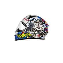 Capacete EBF X Troy FF526 Ted Branco