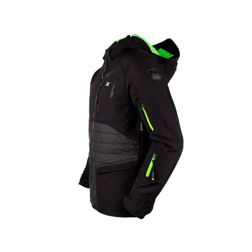 Jaqueta TEXX Miami Preta e Verde | SBS Motos