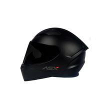 Capacete ASX City Solid Preto Fosco e Grafite