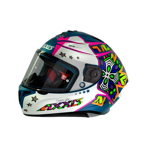 Capacete Axxis Segment Star C7 Azul | SBS Motos