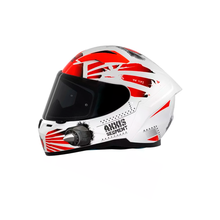 Capacete Axxis Segment War Scarf A0 Branco