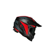 Capacete Norisk Darth II X1 Matte Preto e Vermelho