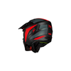 Capacete Norisk Darth II X1 Matte Preto e Vermelho