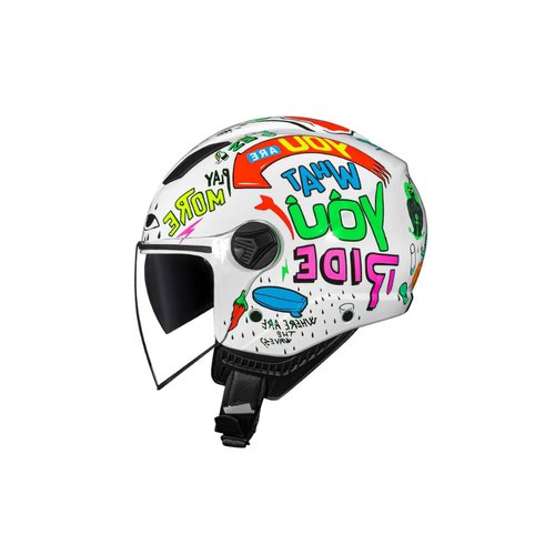 Capacete Norisk Orion SV Free White/Orange