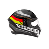 Capacete Peels Spike II ATW Preto/Alemanha