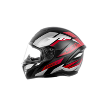 Capacete Peels Spike II BSN Preto fosco/Vermelho