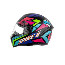 Capacete Peels Spike II HQS Preto Fosco/Color