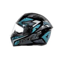 Capacete Peels Spike II HQS Preto Fosco/Cinza