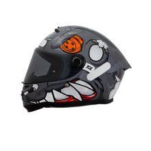 Capacete Axxis Hummer B Teddy C2 Cinza