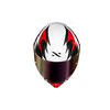 Capacete Norisk Flow Daytona Branco e Vermelho