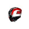Capacete Norisk Flow Daytona Branco e Vermelho