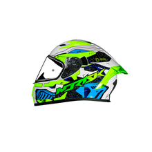 Capacete Norisk Flow Robot Branco e Amarelo