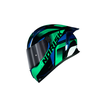 Capacete Norisk Flow Pulse Verde e Azul