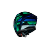 Capacete Norisk Flow Pulse Verde e Azul