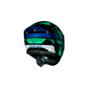 Capacete Norisk Flow Pulse Verde e Azul