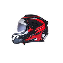 Capacete Norisk FF345 Route Speedamx Black/Red/Silver