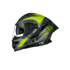 Capacete Norisk Strada II ST Titanium/Black/Yellow