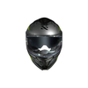 Capacete Norisk Strada II ST Titanium/Black/Yellow