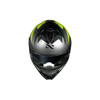 Capacete Norisk Strada II ST Titanium/Black/Yellow