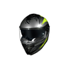 Capacete Norisk Strada II ST Titanium/Black/Yellow