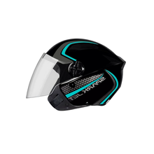 Capacete EBF Spark Jet Speed Preto/tiffany
