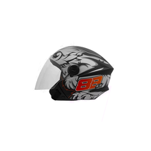 Capacete Tork New Three GP 88 Preto Fosco