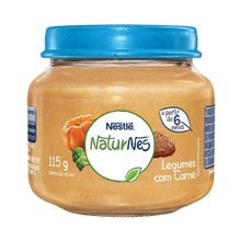 Papinha Naturnes Nestlé Carne Com Legumes 115g