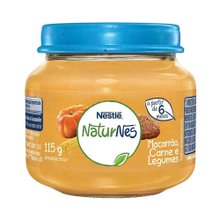 Papinha Naturnes Nestlé Carne, Legumes e Macarrão 115g