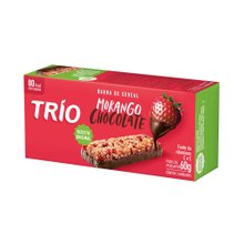 Cereal Barra Trio Morango Com Chocolate 60g