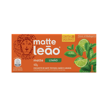 Chá Matte Leão Limão 40g Com 25 Unidades