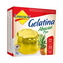 Gelatina Em Pó Lowçucar Plus Abacaxi Com Stevia 10g