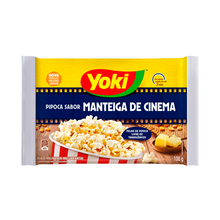 Pipoca Para Microondas Yoki Manteiga de Cinema 100g