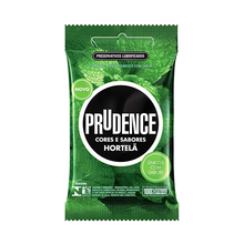 Preservativo Prudence Plus Hortelã Com 3 Unidades