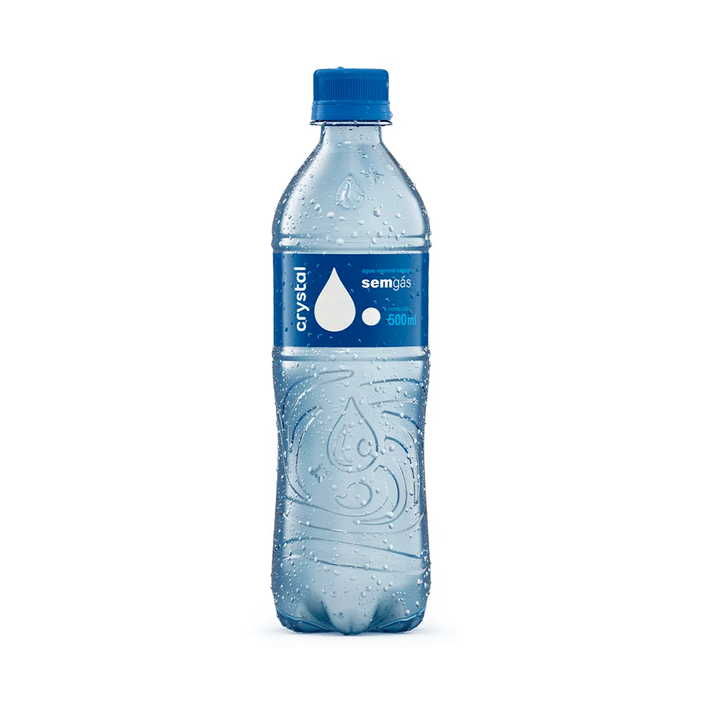 Água Mineral Crystal Sem Gás 500ml Supermercados Pague Menos