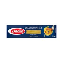 Macarrão Grano Duro Barilla Spaghetti N. 3 500g
